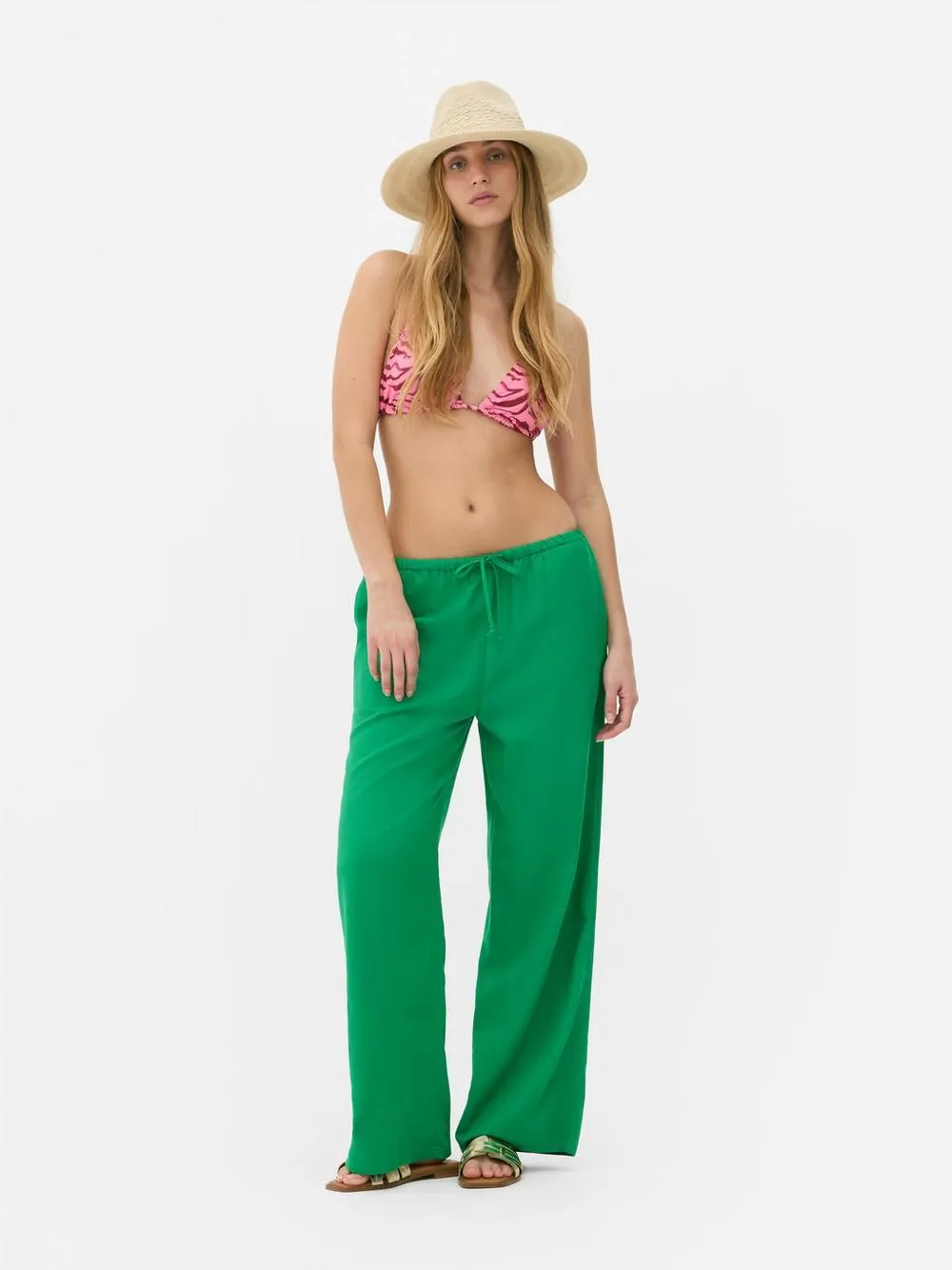 Pantalones con cinturilla