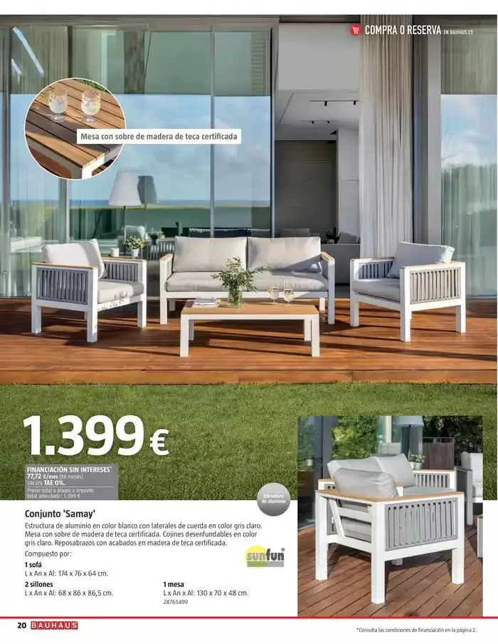 Catálogo de VERANO. Jardín, terraza, balcón.  26 de marzo al 20 de abril 2025 - Página 20