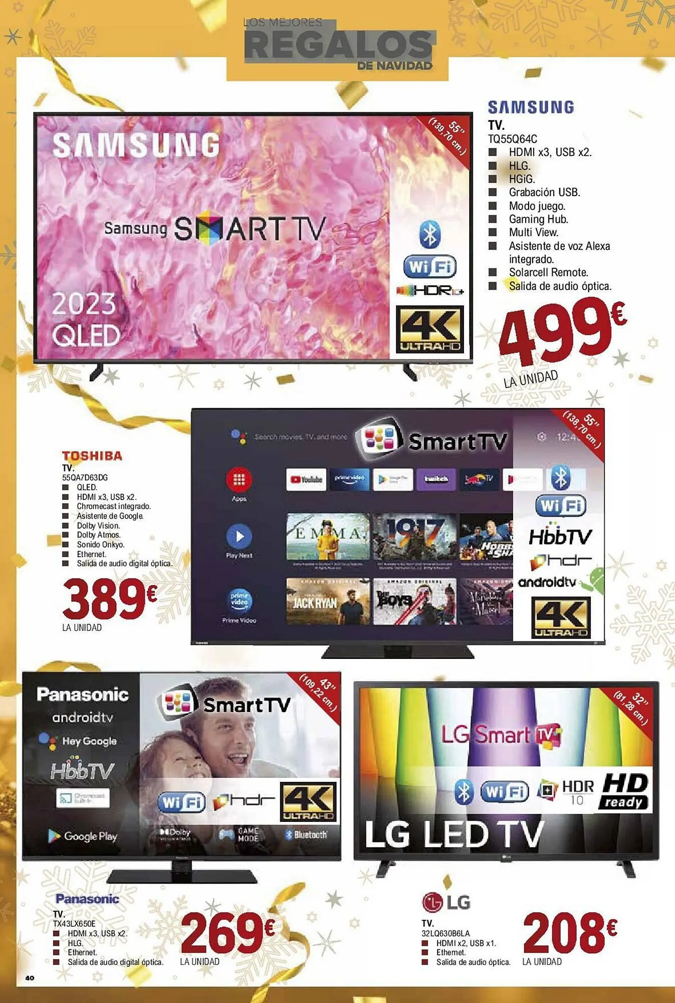 Catálogo de Folleto E.Leclerc 13 de diciembre al 5 de enero 2024 - Página 40