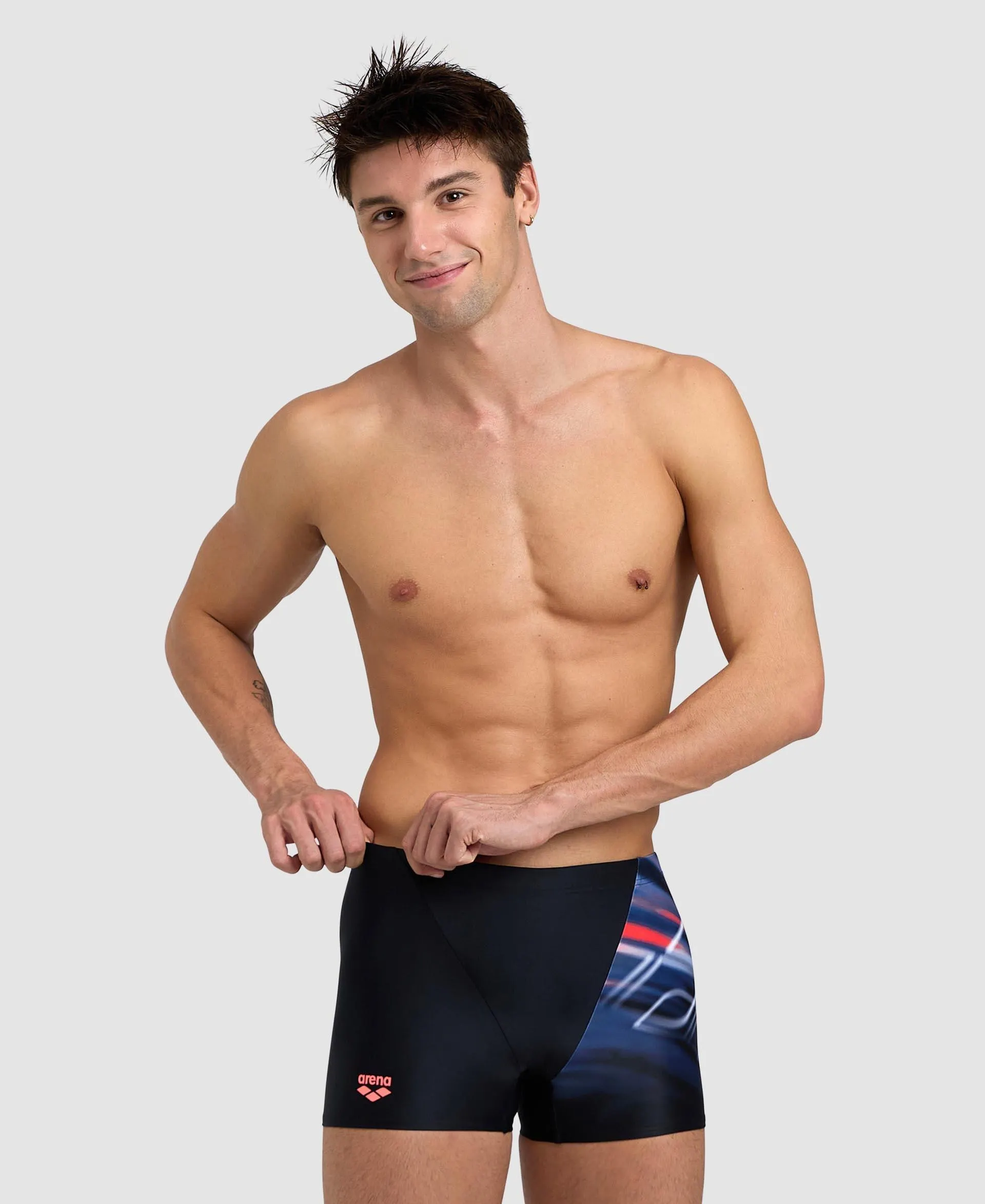 Shorts Hombre Estampado Sombras