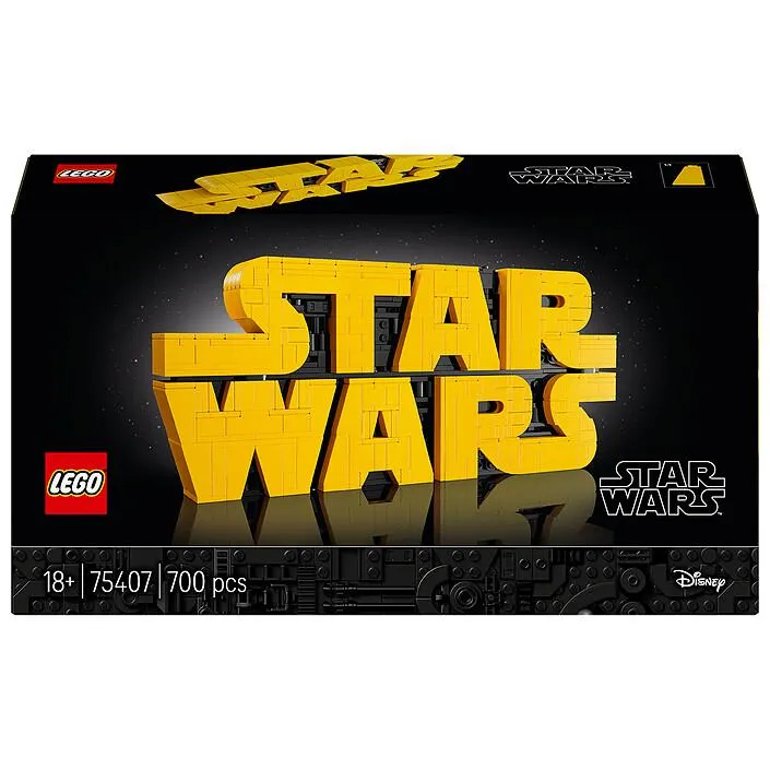 LEGO Star Wars 75407 Juego de ladrillos del logotipo de Star Wars