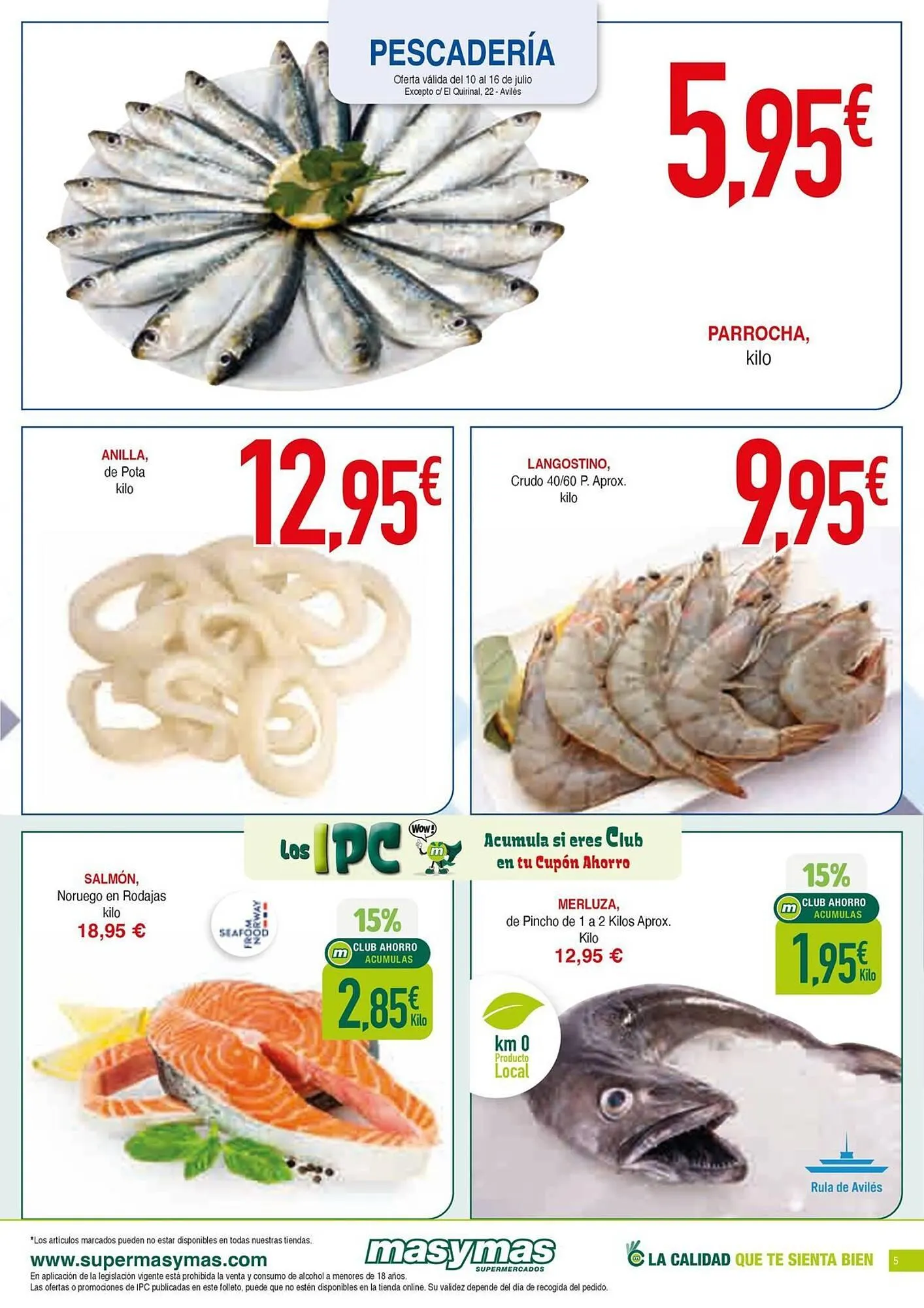 Catálogo de Folleto Masymas 10 de julio al 16 de julio 2025 - Página 5