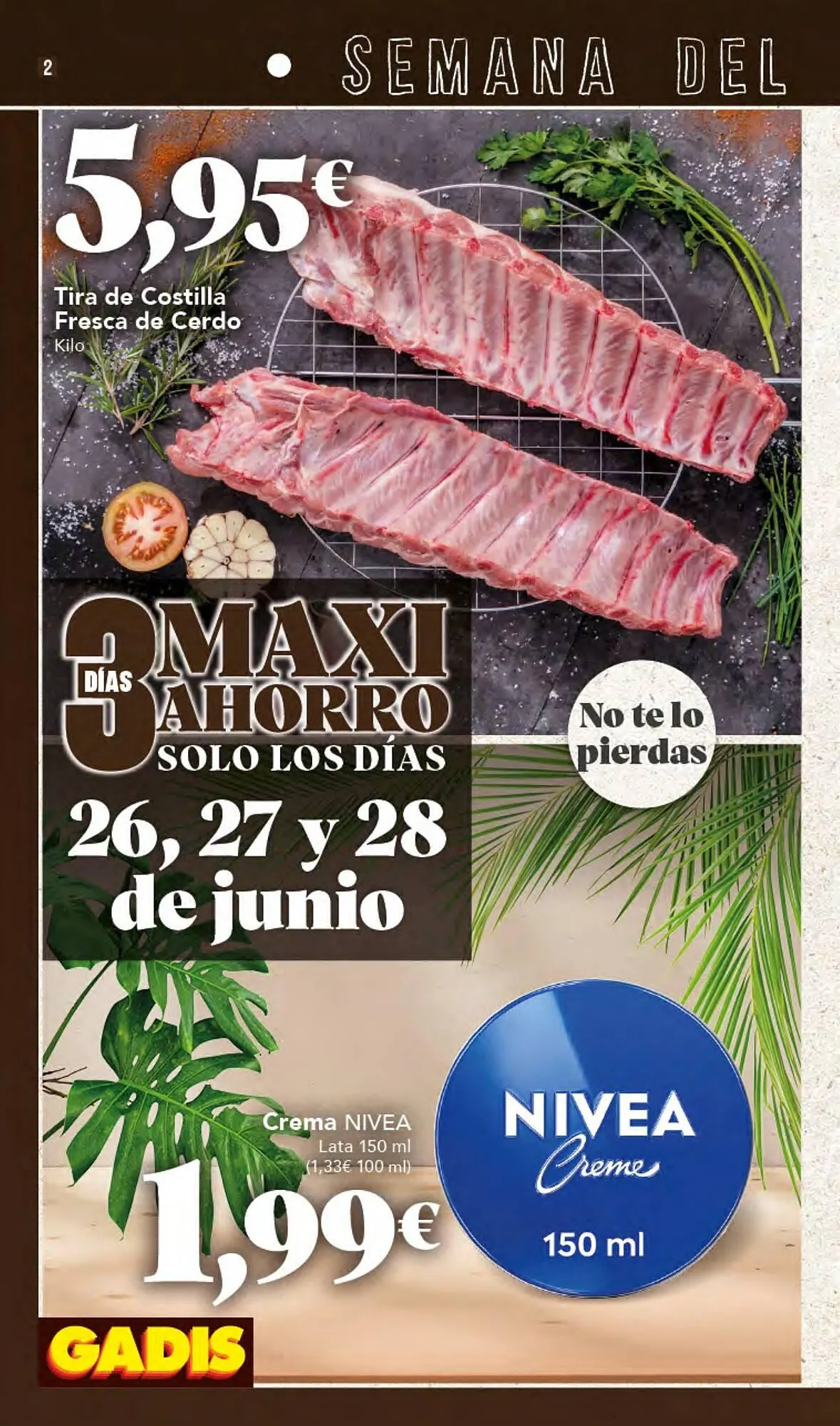Catálogo de Folleto Gadis 26 de junio al 2 de julio 2025 - Página 2