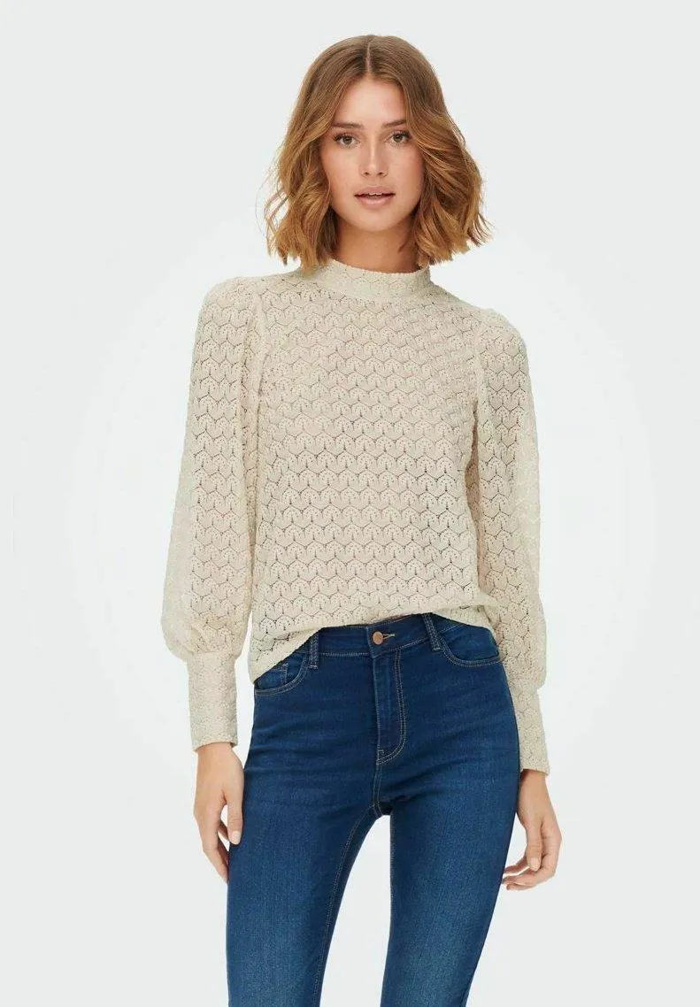 JDYAVERY - Jersey de punto - sandshell