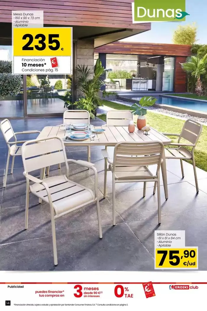 Catálogo de Terraza y Jardín 2 de mayo al 28 de mayo 2025 - Página 14