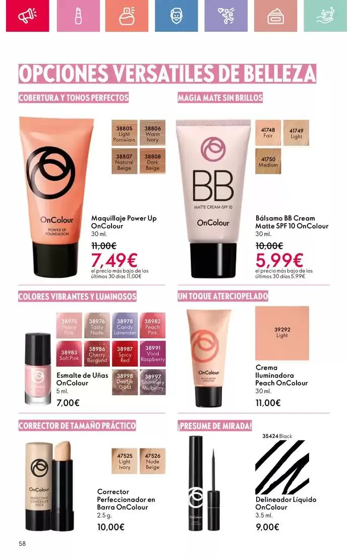 Catálogo de Oriflame Sweden 22 de abril al 10 de mayo 2025 - Página 58