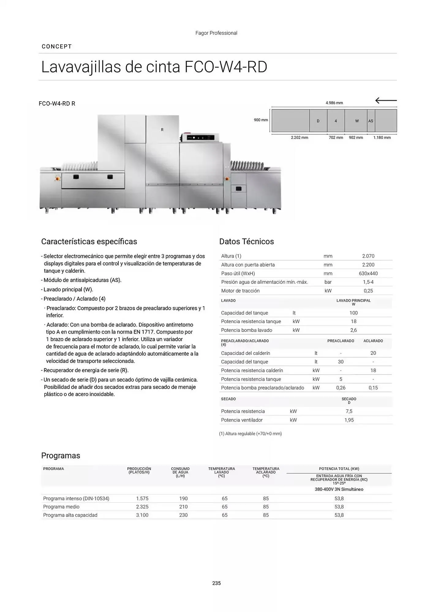 Catálogo de Folleto Fagor 3 de marzo al 1 de enero 2026 - Página 236