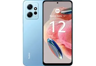 Móvil - Xiaomi Redmi Note 12, Azul, 128 GB, 4 GB RAM, 6.67" AMOLED FHD+ 120Hz, Qualcomm Snapdragon® 685 2,8 Ghz, 5000 mAh, Android