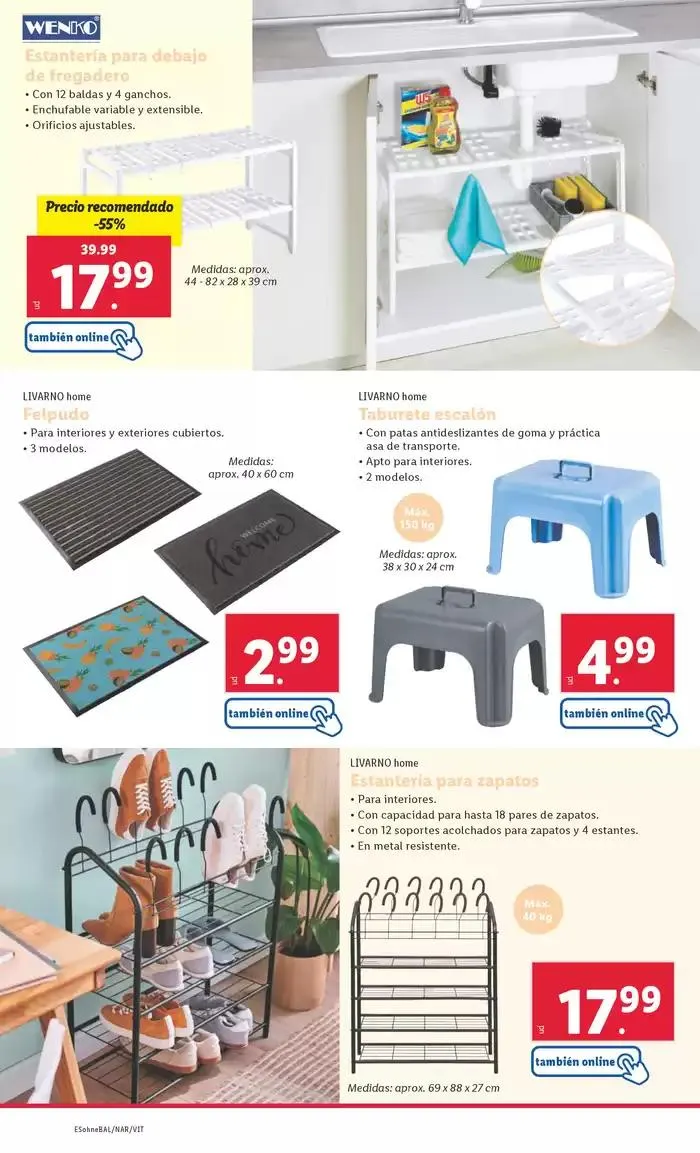 Catálogo de ¡Bazar Lidl! Ofertas válidas del 14/04 al 20/04 14 de abril al 20 de abril 2025 - Página 18