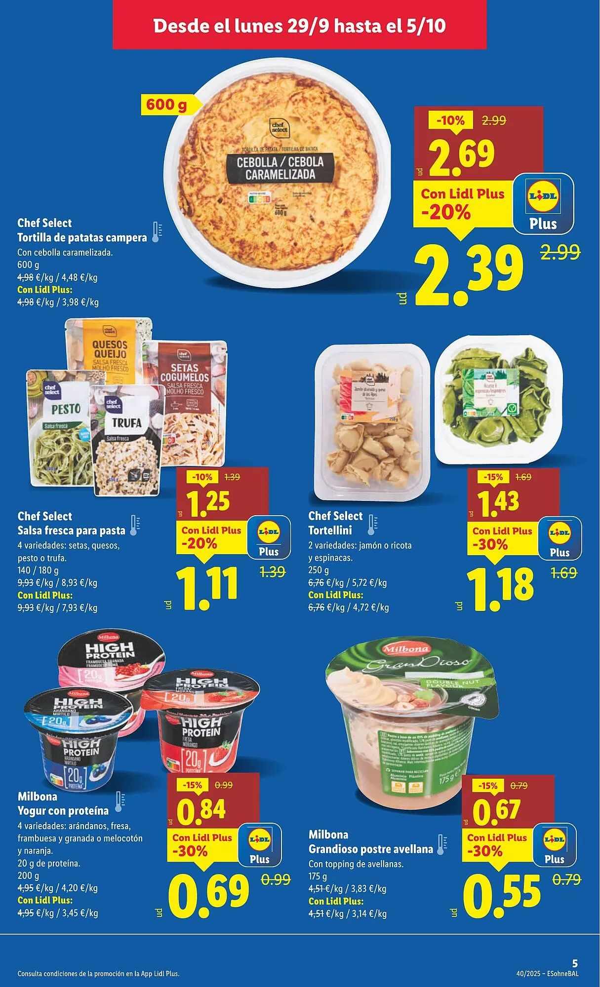 Catálogo de Catálogo Lidl 29 de septiembre al 5 de octubre 2025 - Página 5