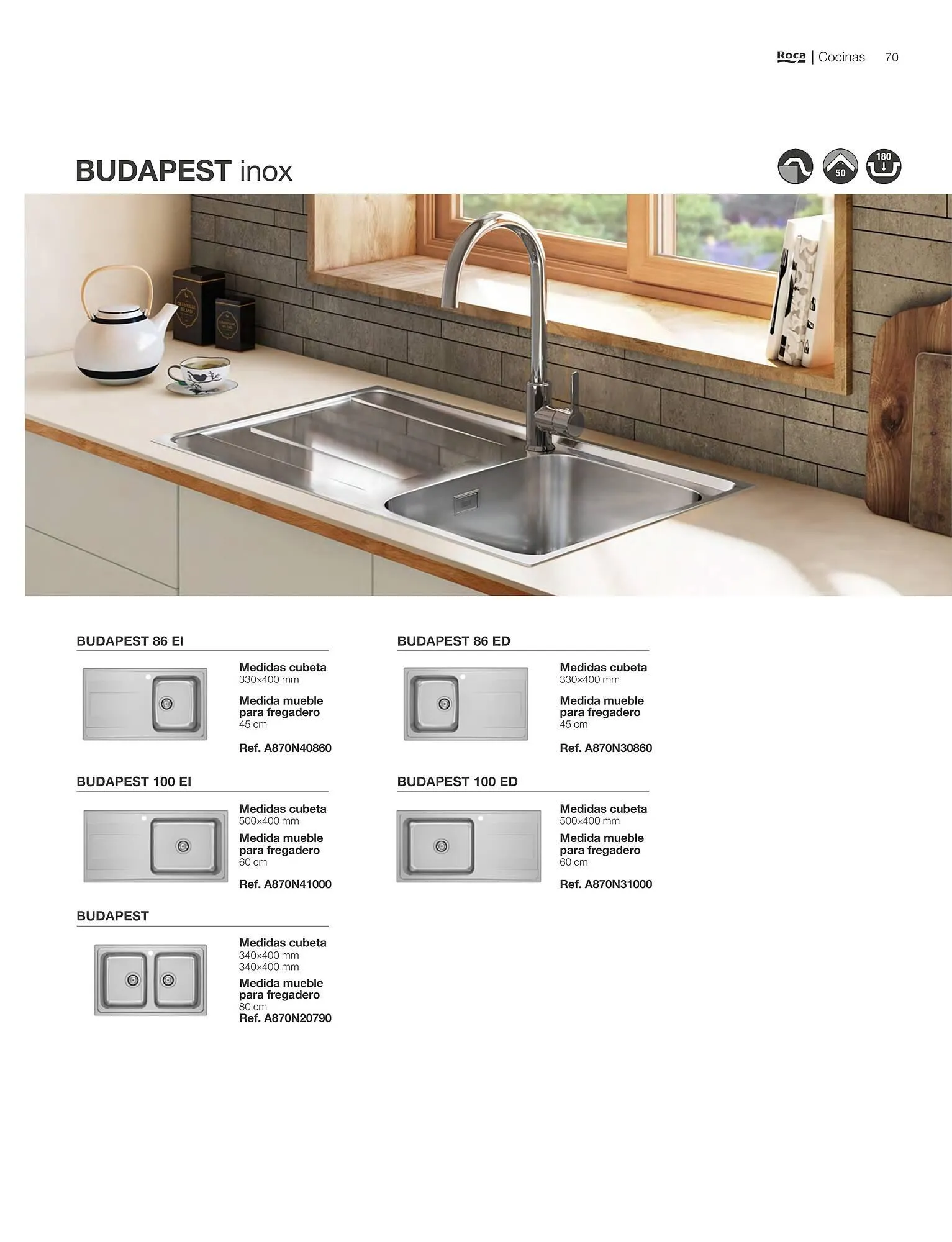 Catálogo de Folleto Roca 21 de febrero al 4 de enero 2025 - Página 70