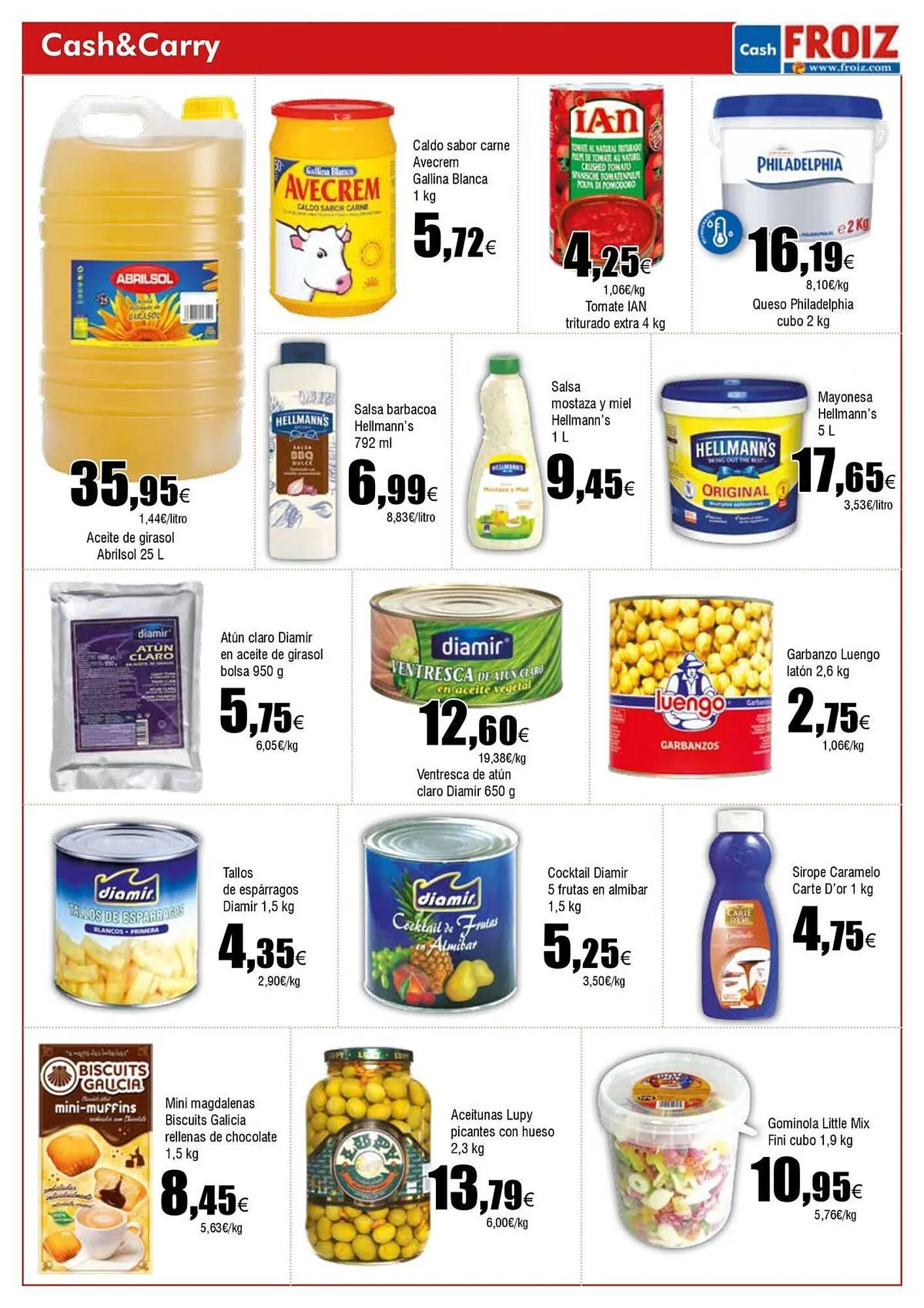 Catálogo de Folleto FROIZ 23 de octubre al 11 de noviembre 2025 - Página 12