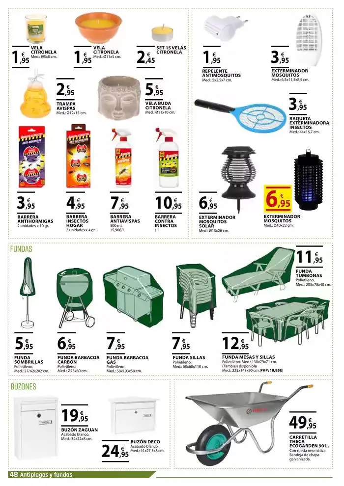 Catálogo de JARDINES Y TERRAZAS 2025 8 de mayo al 15 de julio 2025 - Página 48
