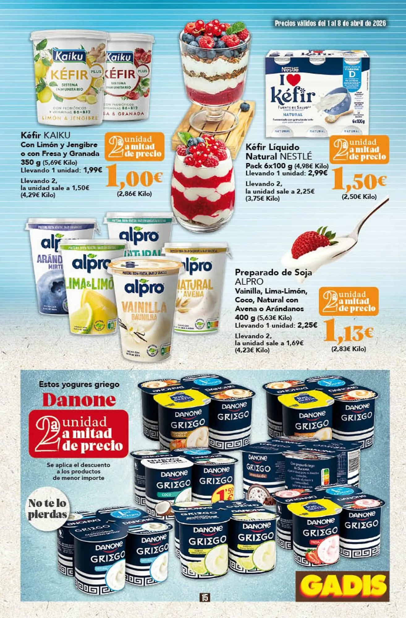 Catálogo de Folleto Gadis 1 de abril al 8 de abril 2026 - Página 15