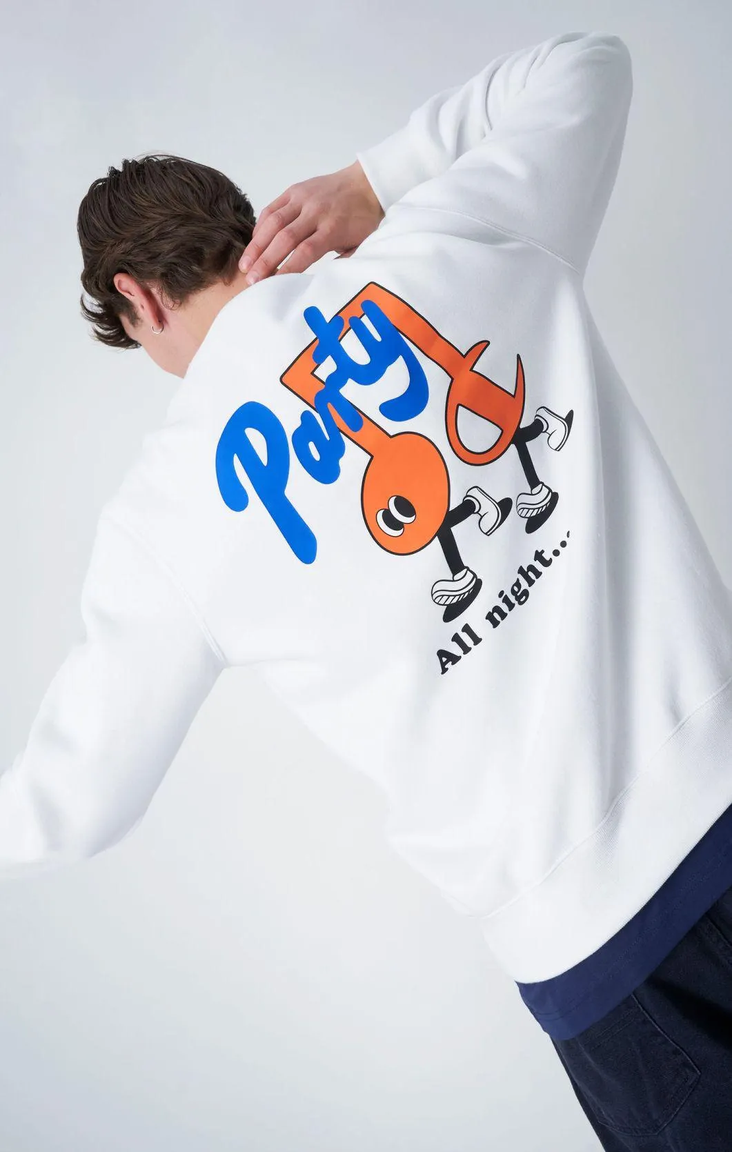 Sudadera de felpa perchada Graphic Gallery