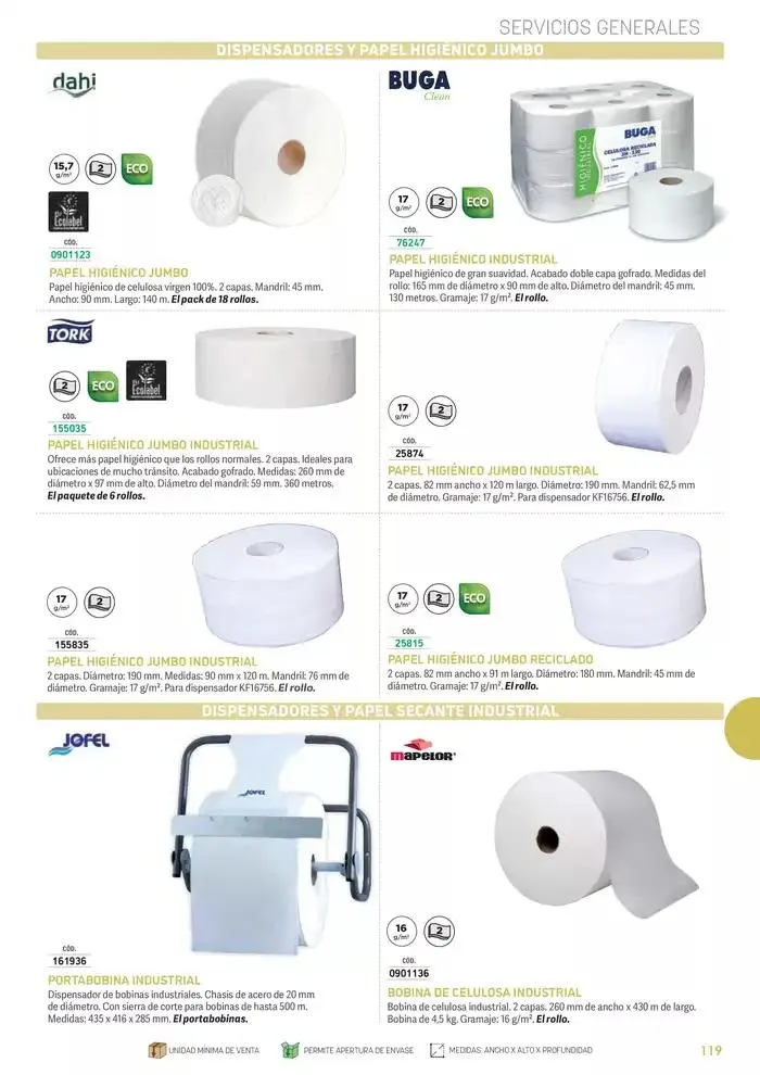 Catálogo de CATÁLOGO 2025 ESENCIAL OFICINA 21 de mayo al 31 de diciembre 2025 - Página 121