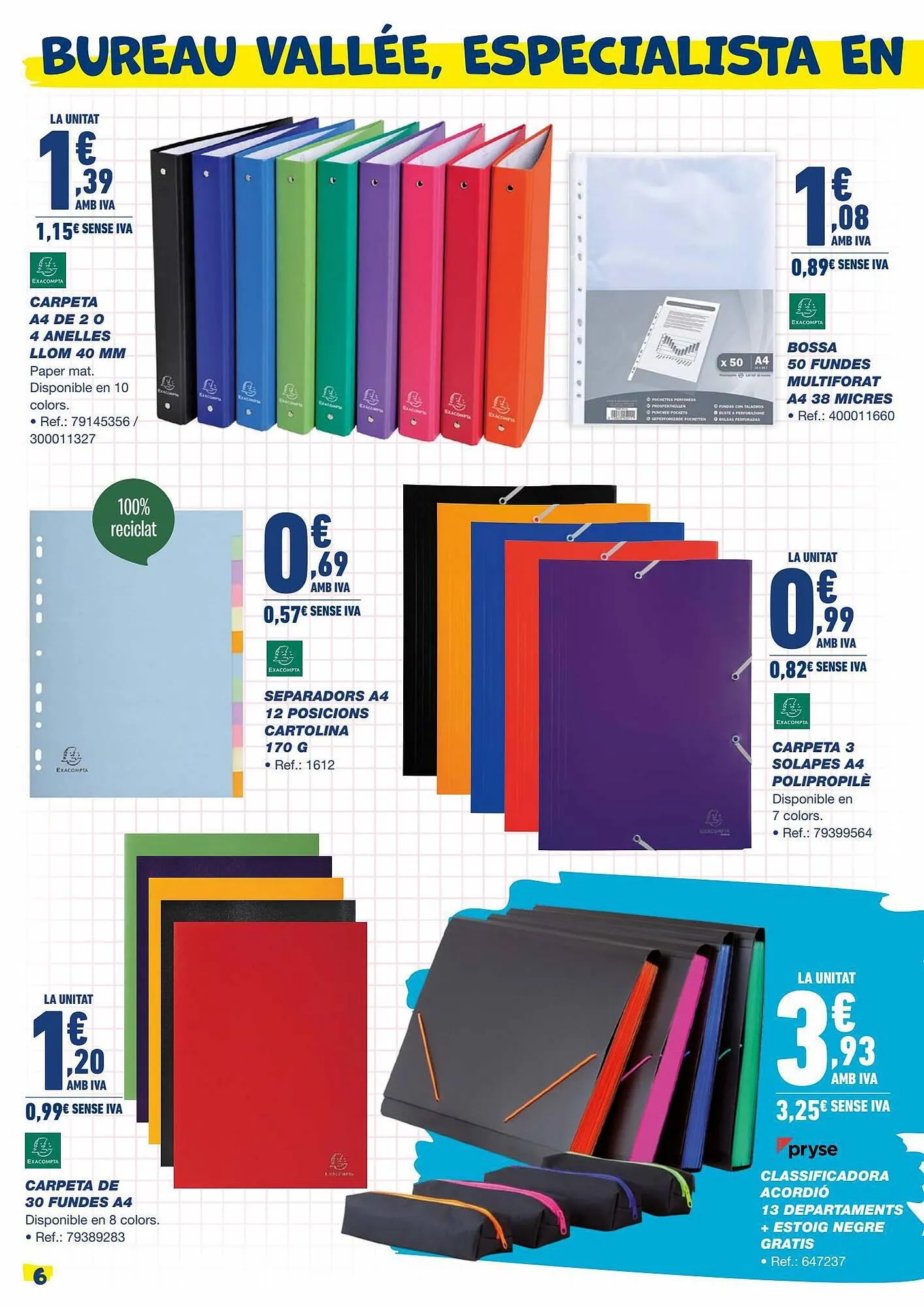 Catálogo de Folleto Bureau Vallée 21 de agosto al 6 de septiembre 2023 - Página 6