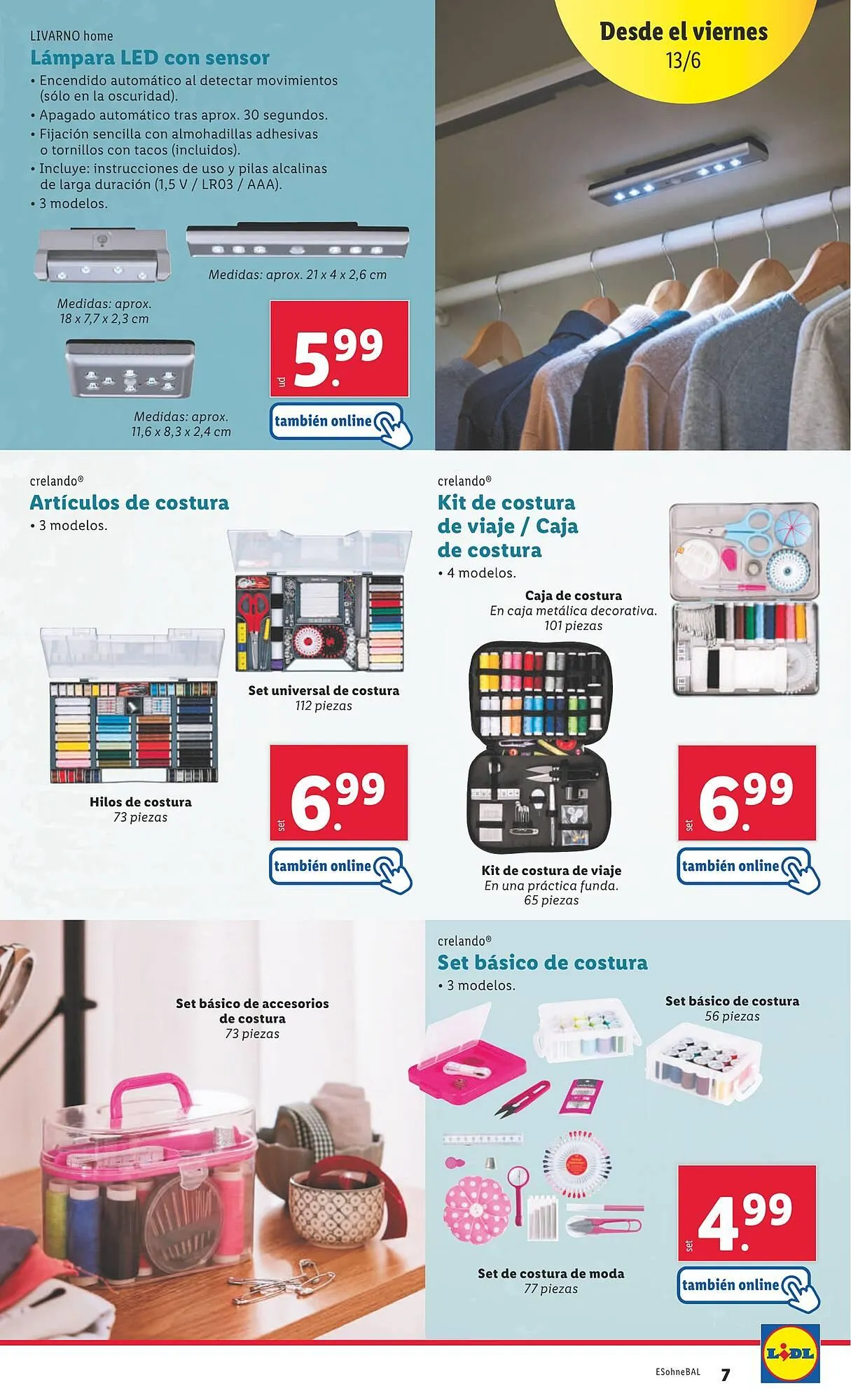 Catálogo de Folleto Lidl 9 de junio al 15 de junio 2025 - Página 45