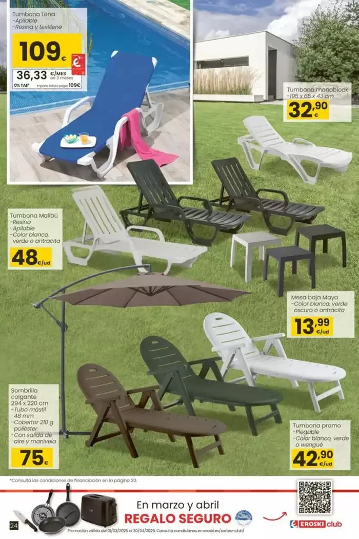 Catálogo de Terraza y jardín 3 de abril al 30 de abril 2025 - Página 24