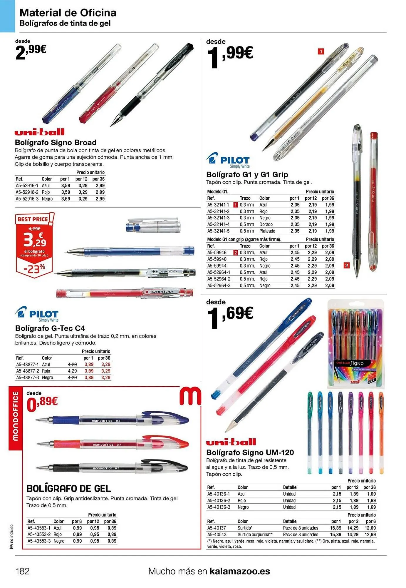 Catálogo de Folleto Staples Kalamazoo 19 de enero al 31 de diciembre 2026 - Página 182