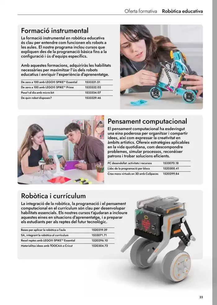 Catálogo de Catàleg Escolar 2025-2026 6 de mayo al 31 de diciembre 2026 - Página 25