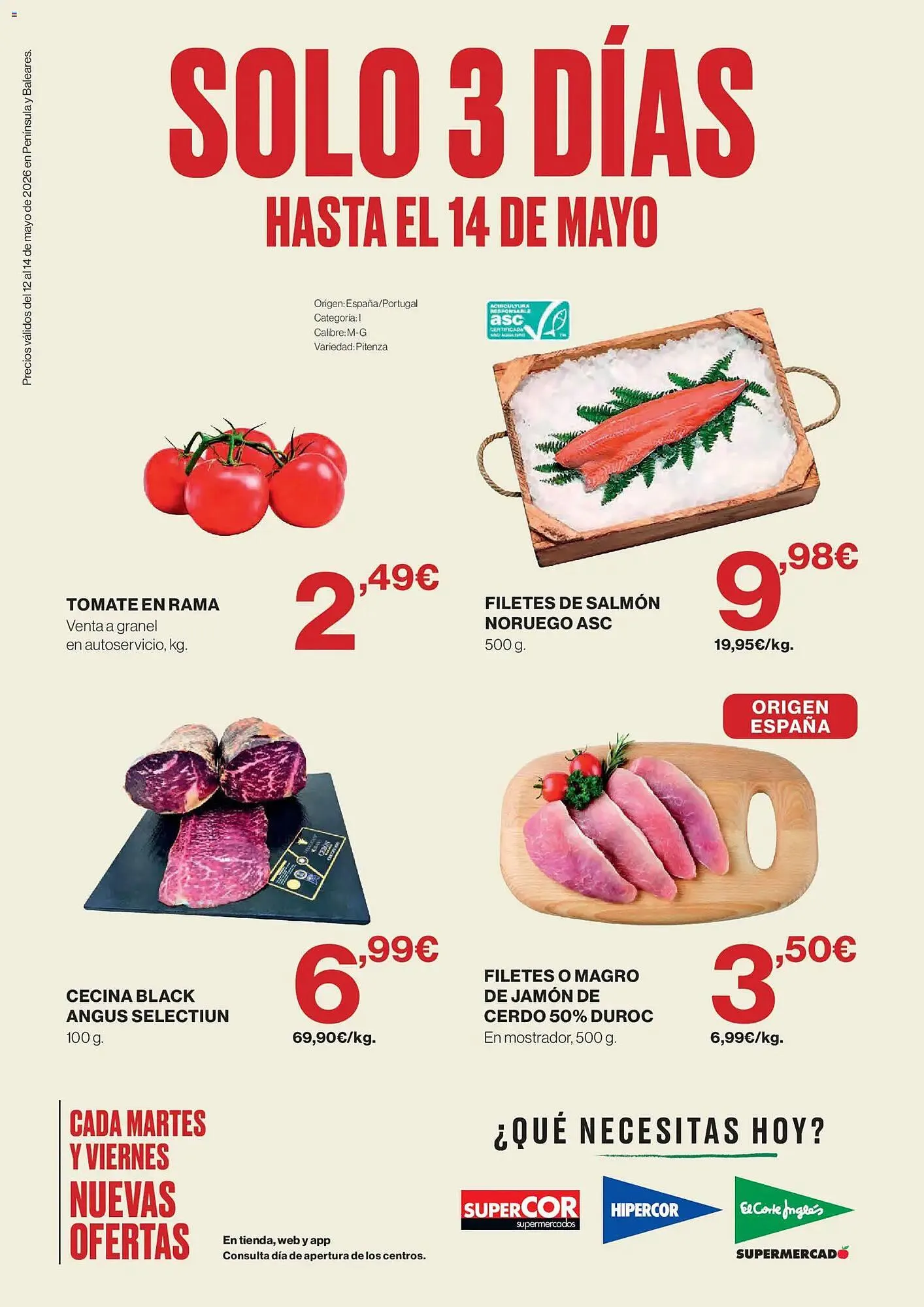 Catálogo de Catálogo Supercor 12 de mayo al 14 de mayo 2026 - Página 1