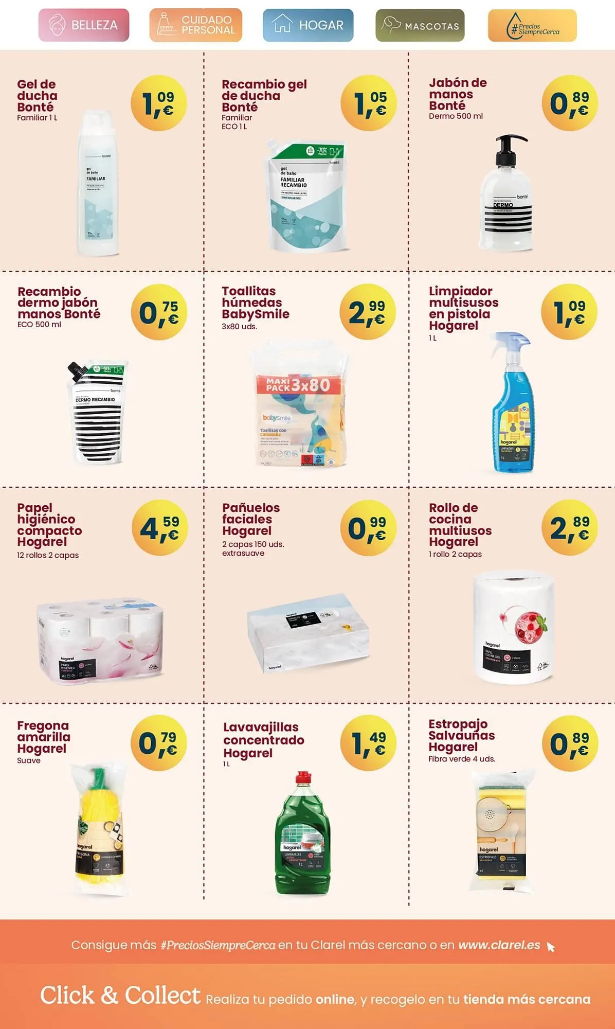 Catálogo de Folleto Clarel 6 de agosto al 26 de agosto 2025 - Página 14