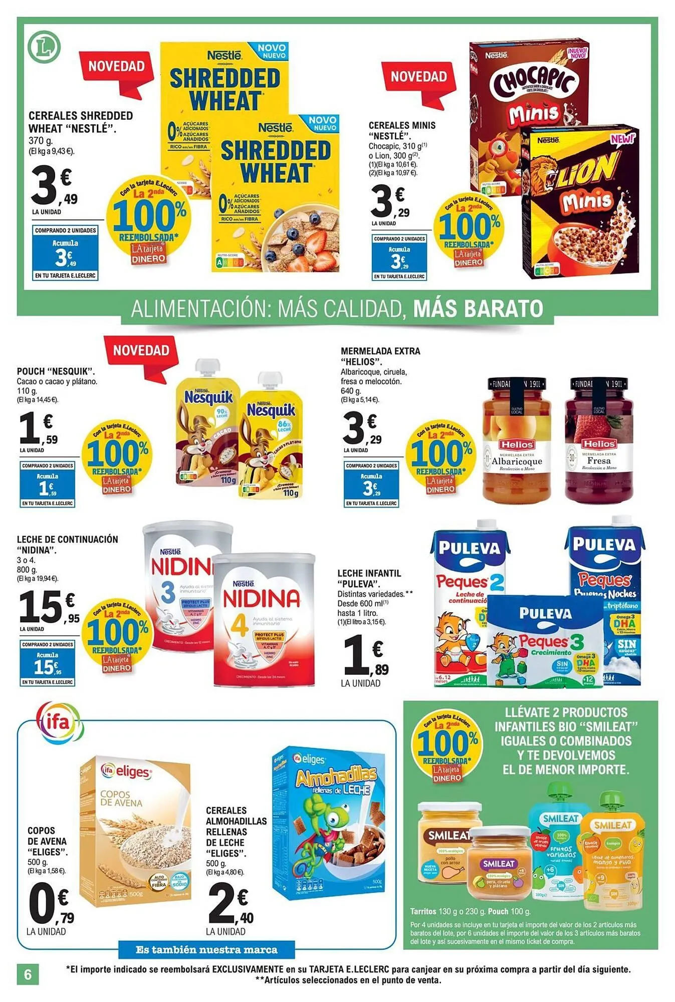 Catálogo de Catálogo E.Leclerc 19 de noviembre al 30 de noviembre 2025 - Página 6