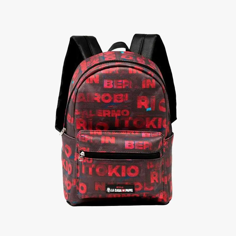 MOCHILA LA CASA DE PAPEL