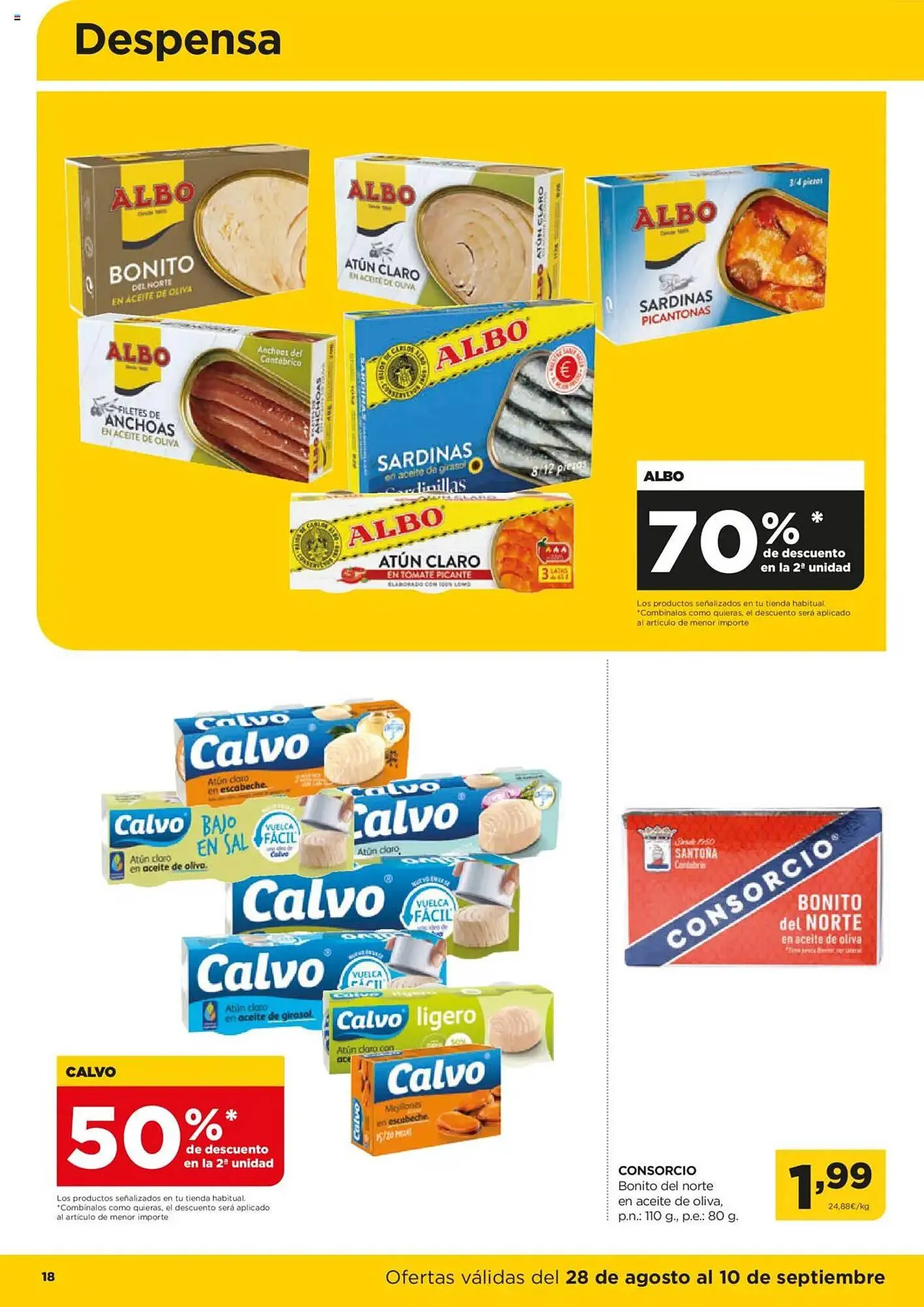 Catálogo de Folleto Alimerka 28 de agosto al 10 de septiembre 2025 - Página 20