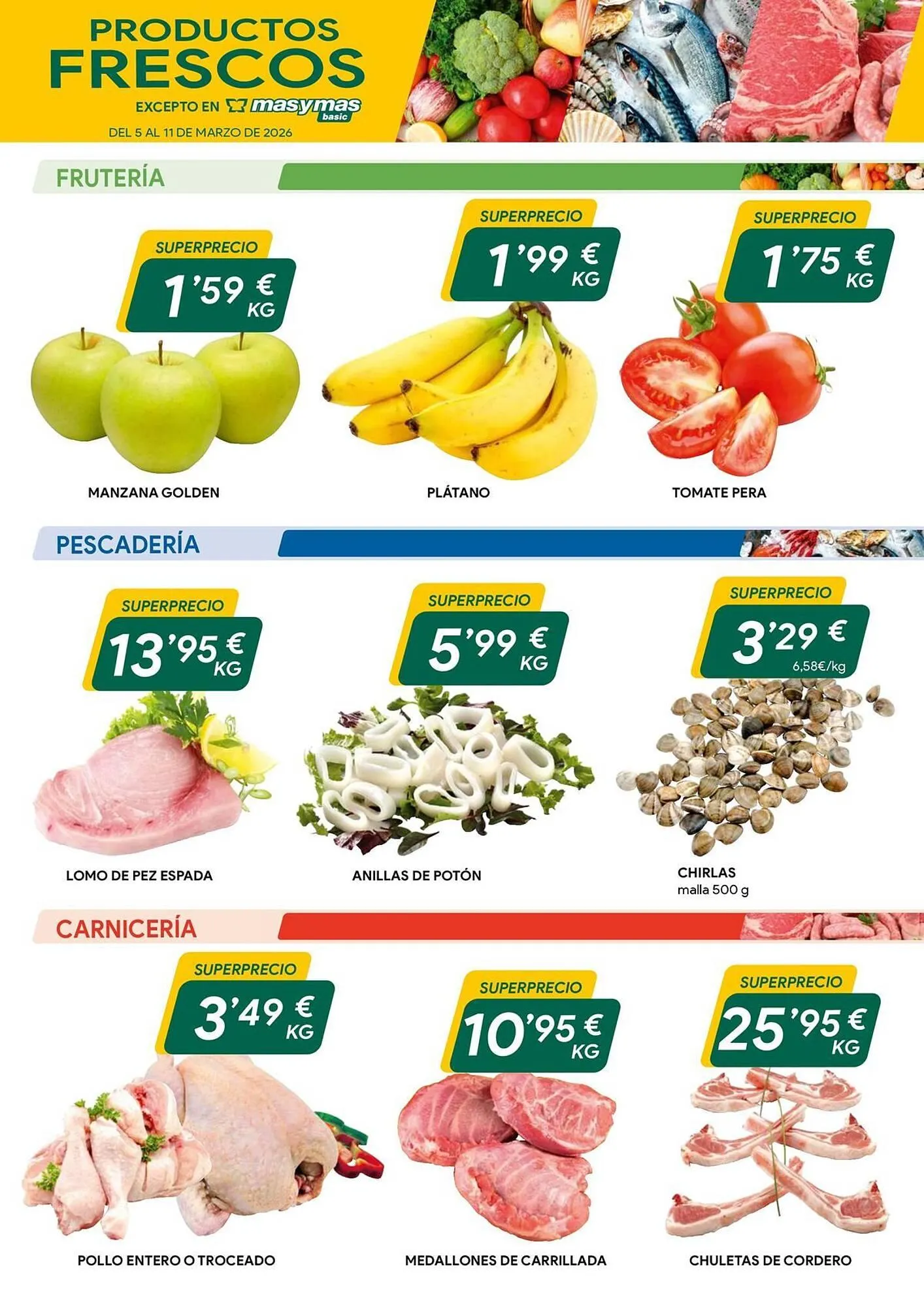 Catálogo de Folleto Masymas 6 de marzo al 18 de marzo 2026 - Página 2