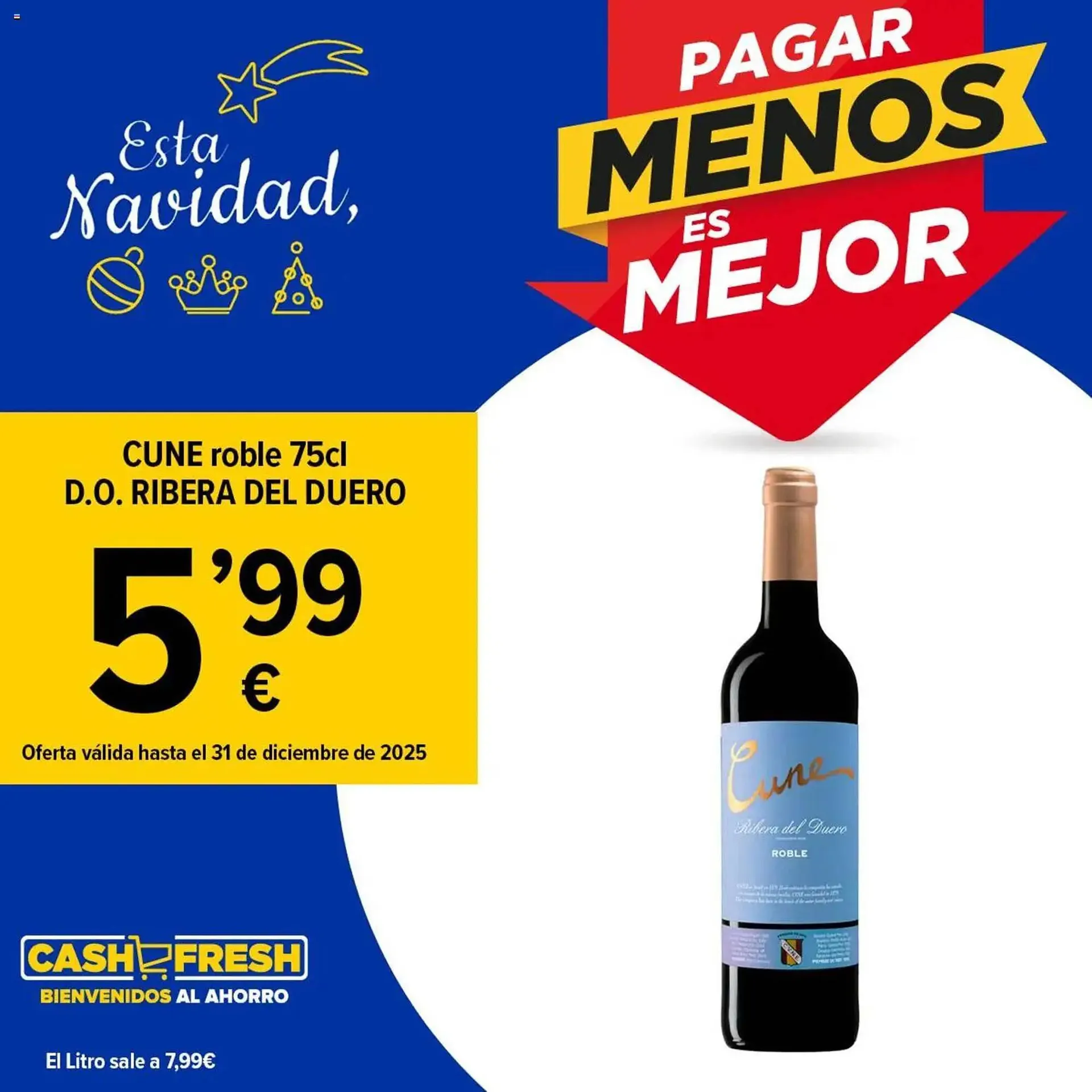 Catálogo de Folleto Cash Fresh 9 de diciembre al 31 de diciembre 2025 - Página 1