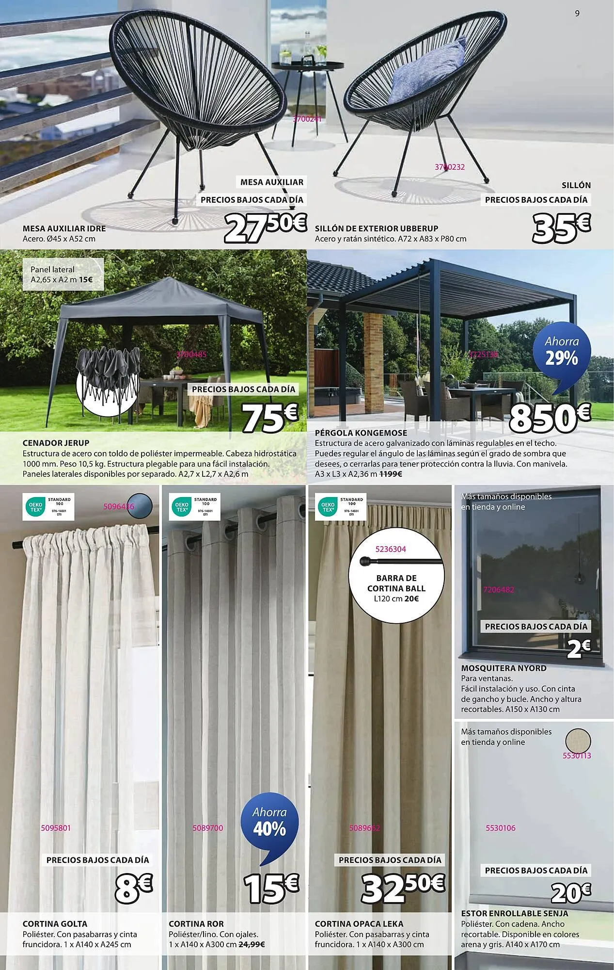 Catálogo de Folleto JYSK 15 de mayo al 11 de junio 2025 - Página 9