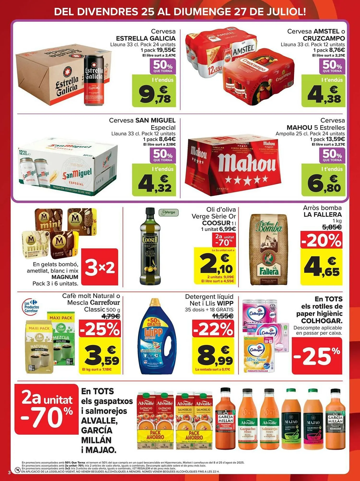 Catálogo de Folleto Carrefour 25 de julio al 27 de julio 2025 - Página 3