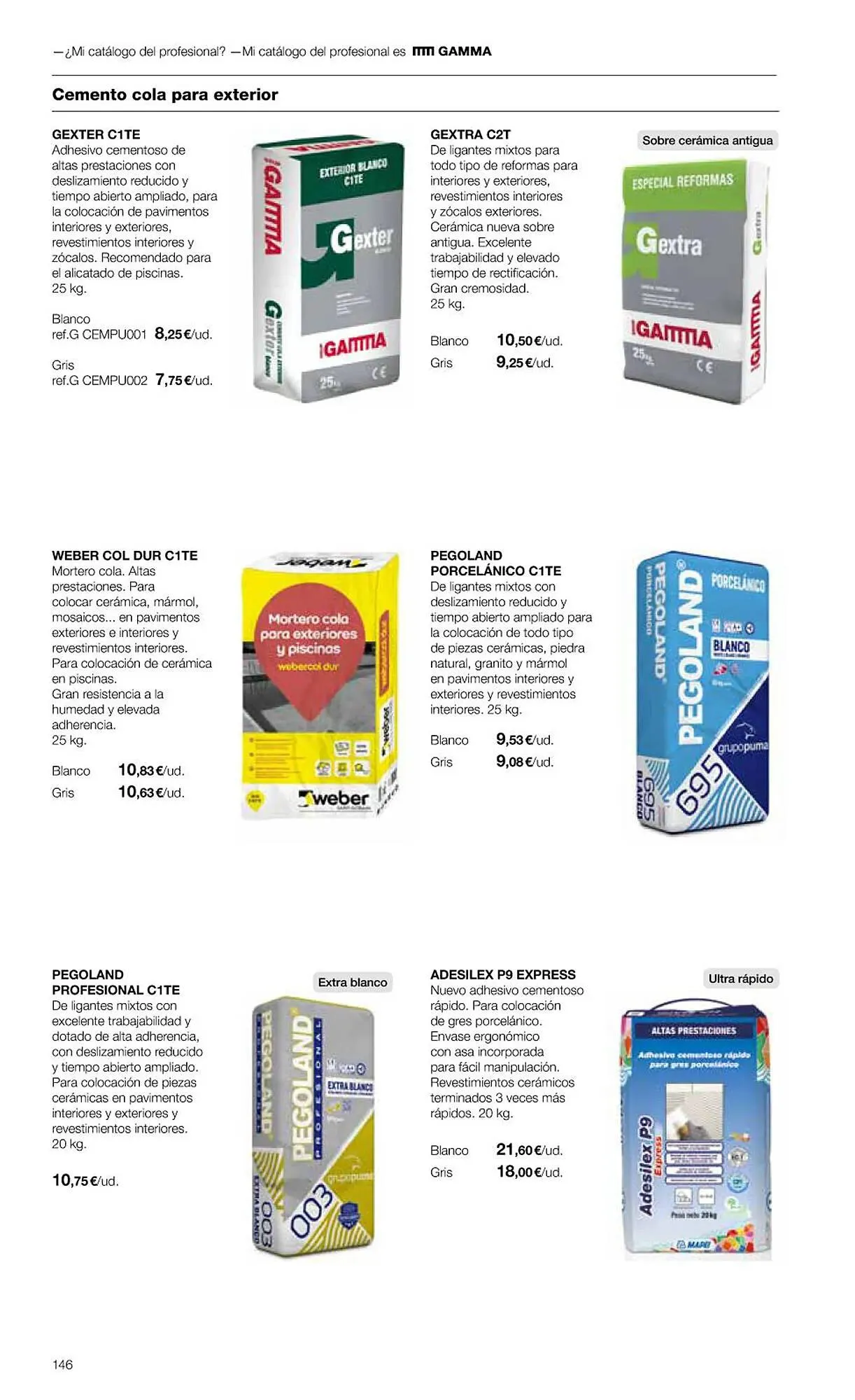 Catálogo de Folleto Grup Gamma 1 de febrero al 31 de diciembre 2023 - Página 148
