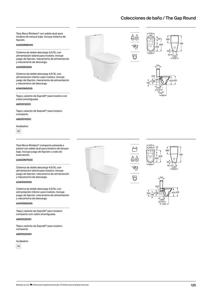 Catálogo de Colecciones de Baño, Muebles y Accesorios 9 de enero al 31 de diciembre 2025 - Página 127