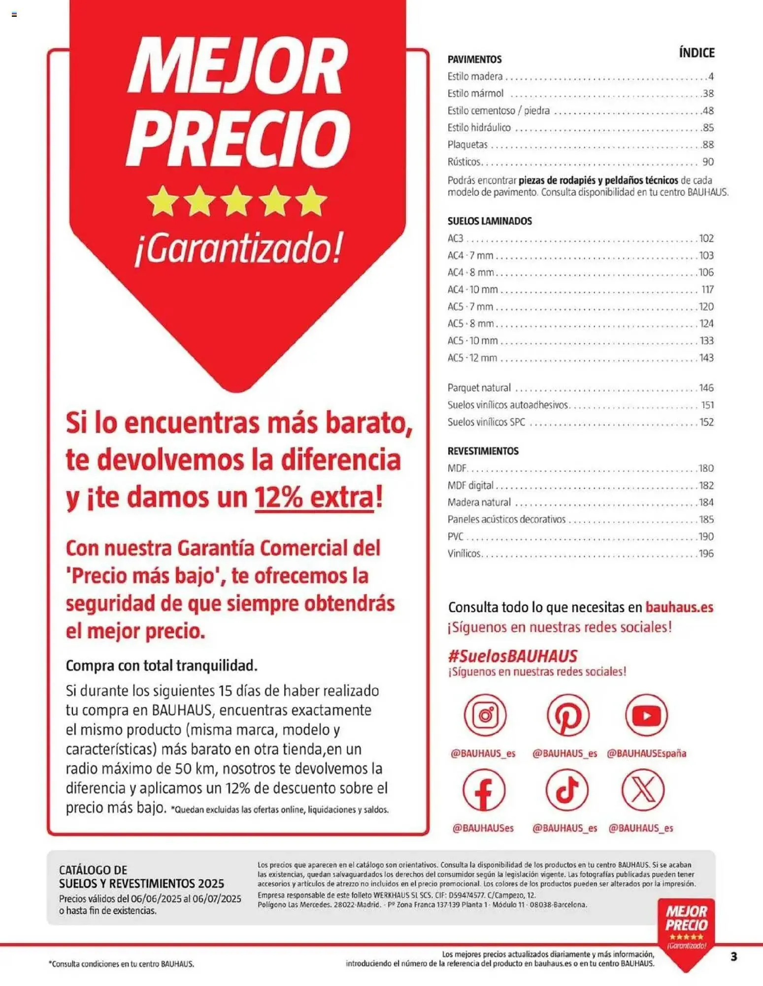 Catálogo de Folleto Bauhaus 28 de mayo al 31 de julio 2025 - Página 3
