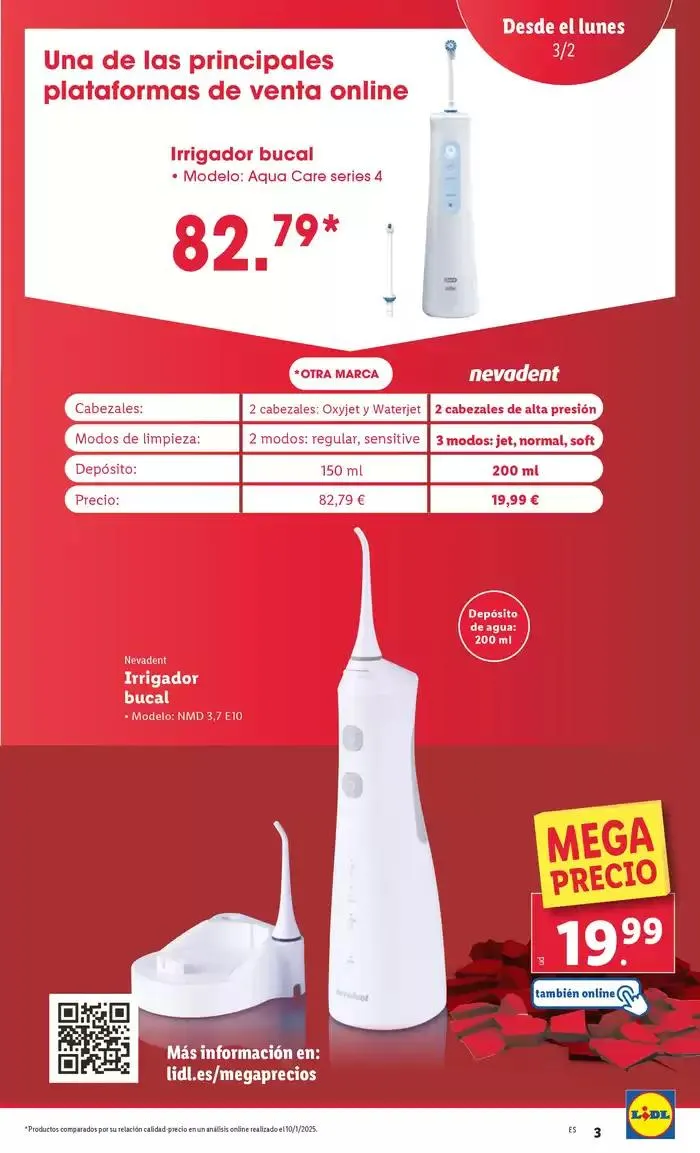 Catálogo de BAZAR versions: ¡Bazar Lidl! - Ofertas válidas del 03/02 al 09/02 3 de febrero al 9 de febrero 2025 - Página 3