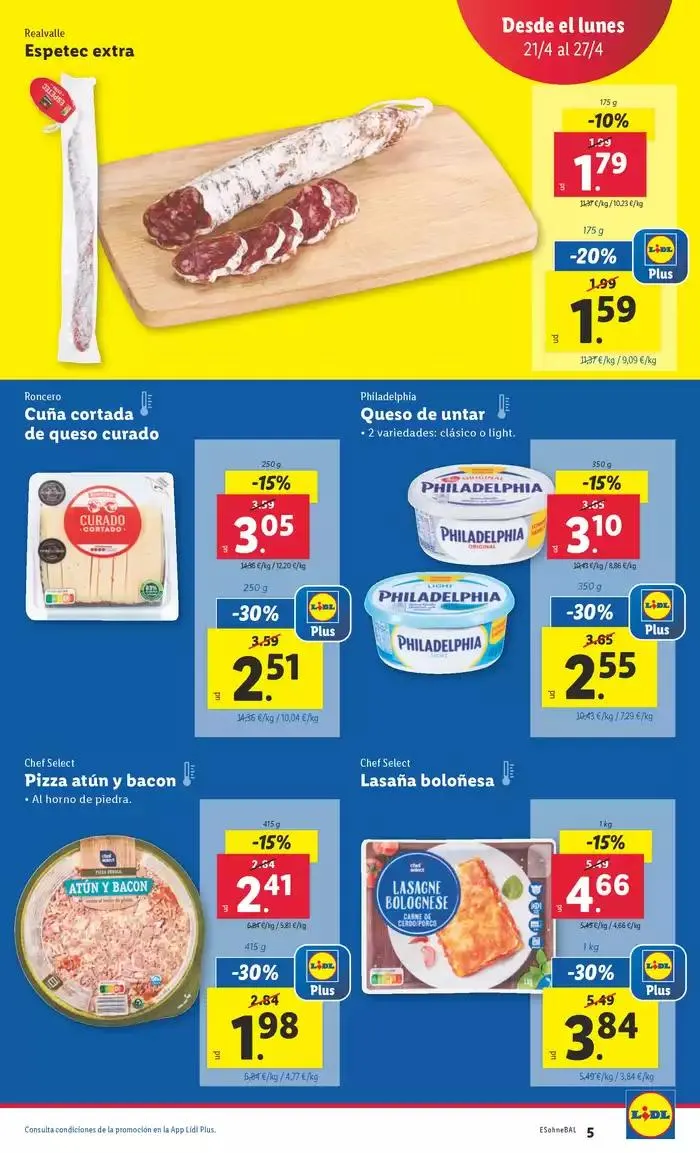 Catálogo de № 1 PRECIO - Ofertas válidas del 21/04 al 27/04 21 de abril al 27 de abril 2025 - Página 5