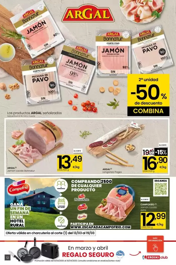 Catálogo de Precio más bajo HIPERMERCADOS EROSKI 13 de marzo al 26 de marzo 2025 - Página 12