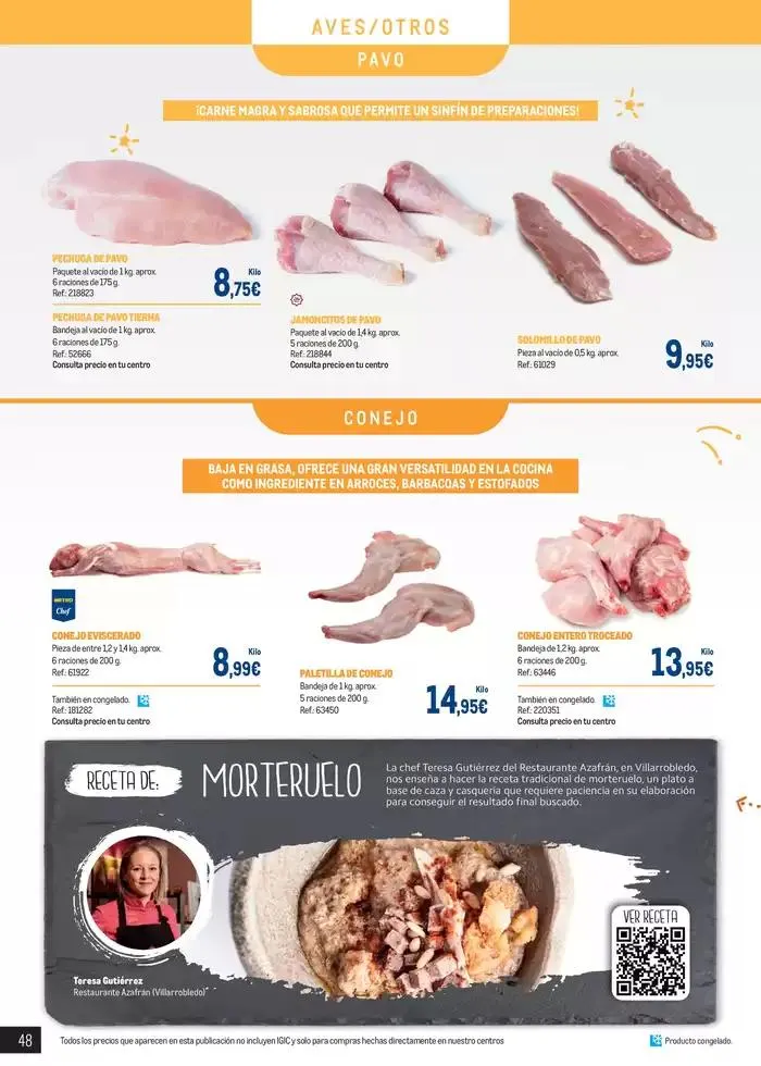 Catálogo de Especial Carnes Canarias 7 de abril al 4 de mayo 2025 - Página 48