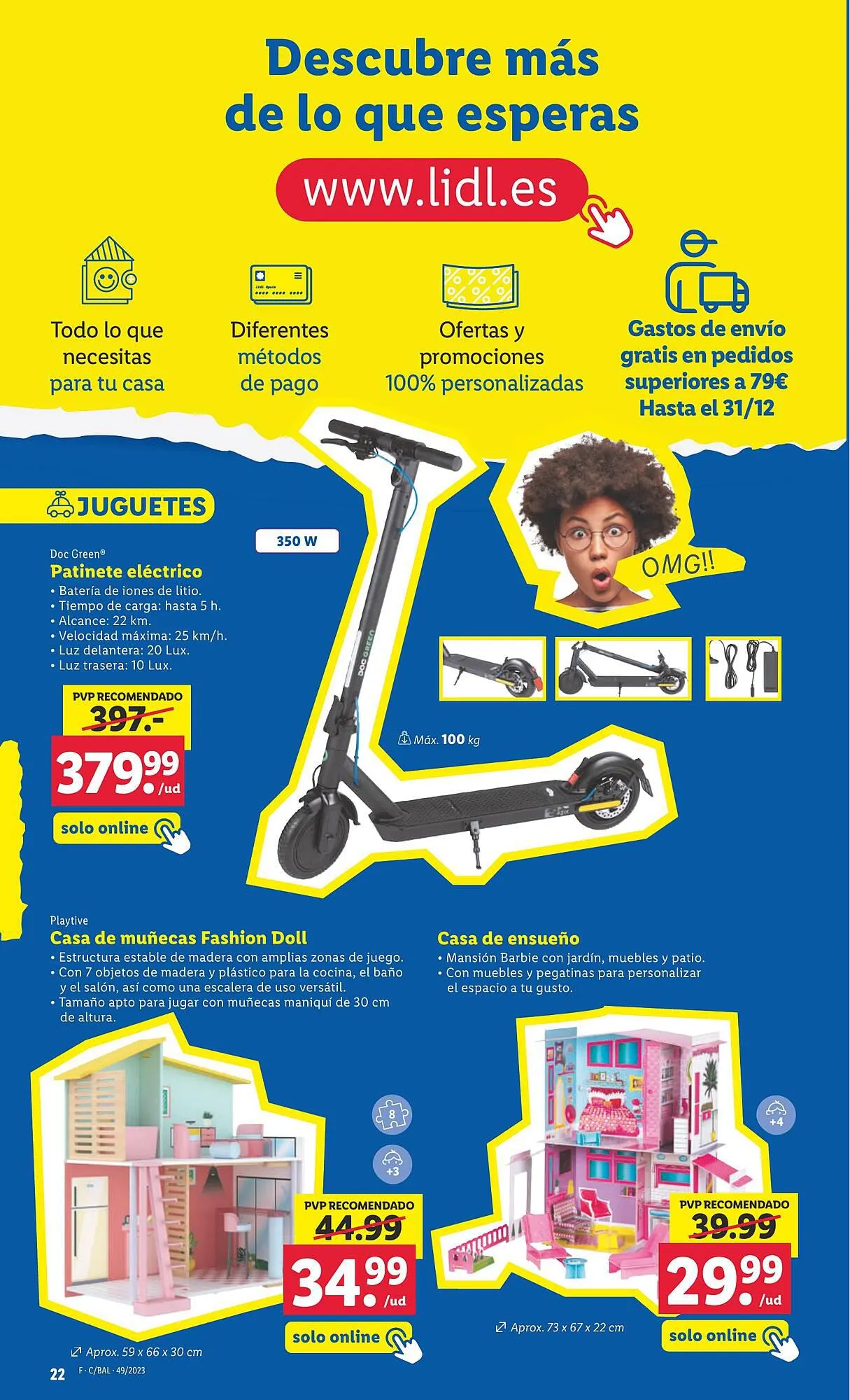 Catálogo de Folleto Lidl 4 de diciembre al 10 de diciembre 2023 - Página 52