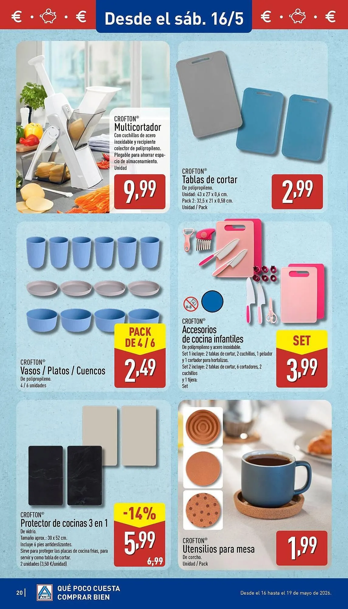 Catálogo de Folleto ALDI 11 de mayo al 17 de mayo 2026 - Página 20