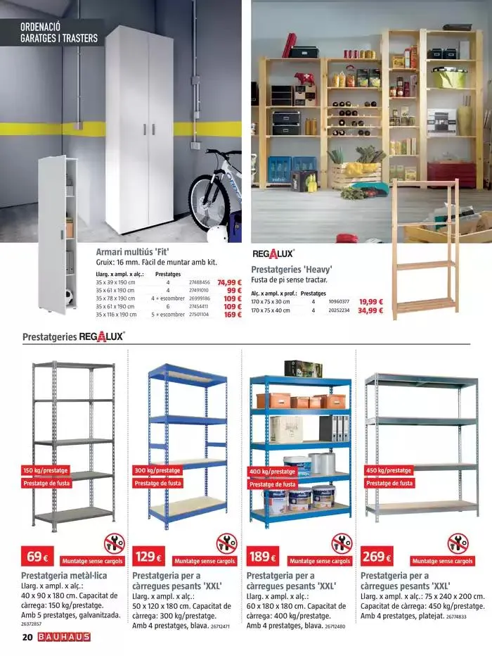Catálogo de Bricolatge, reformes, decoració i jardí 27 de febrero al 2 de abril 2025 - Página 20