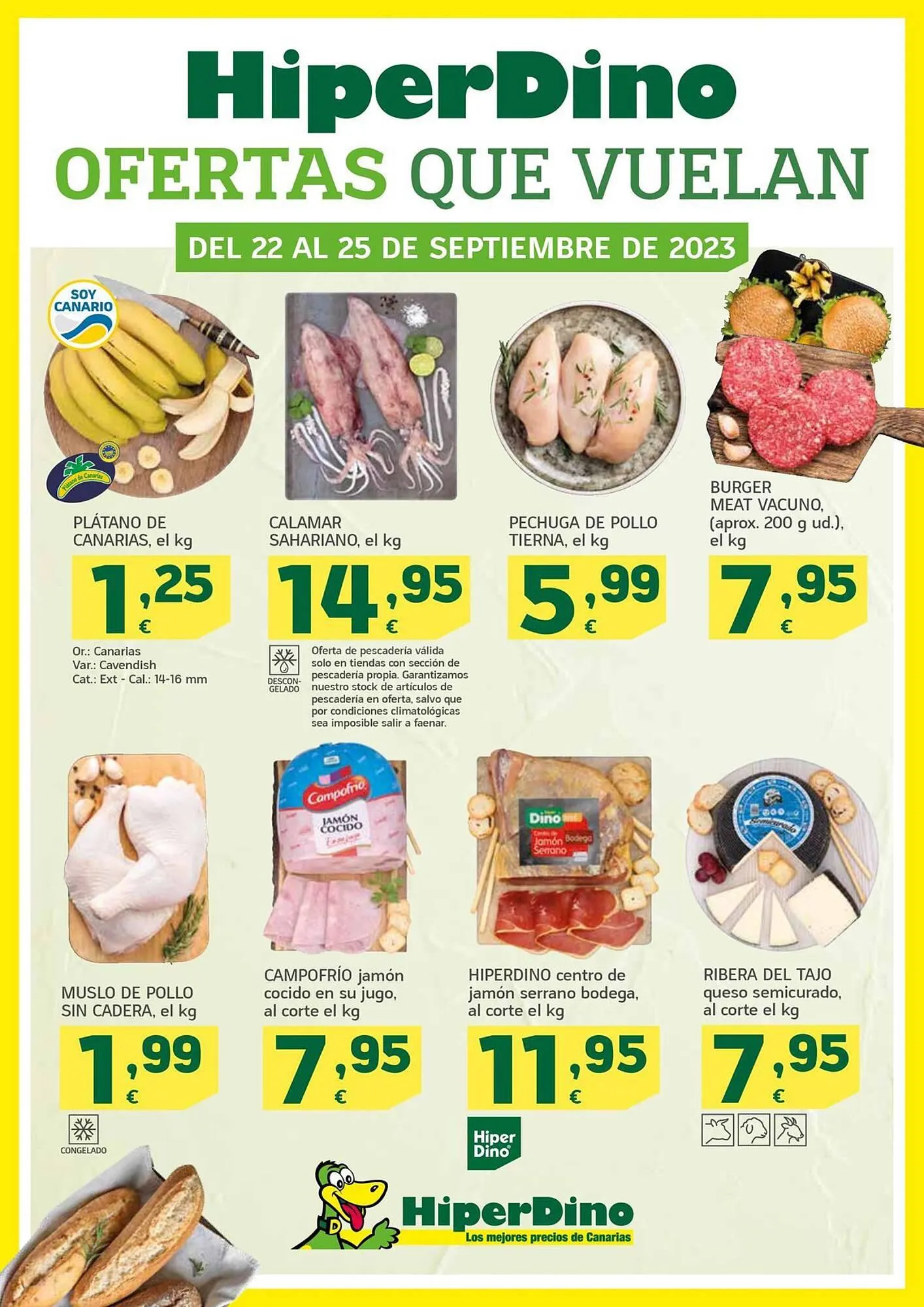 Catálogo de Folleto HiperDino 21 de septiembre al 25 de septiembre 2023 - Página 1