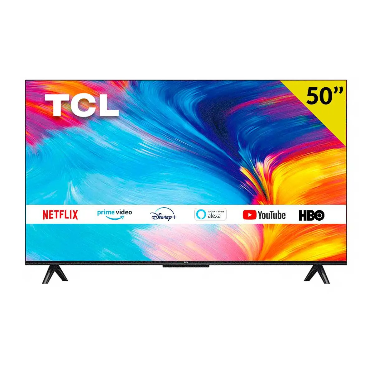 Televisor Smart TV TCL P63 Series 50P631 50'' 4K UHD LED WiFi Google TV F negro