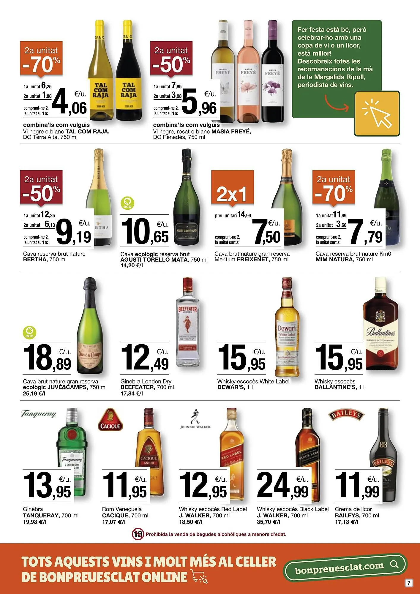 Catálogo de Folleto BonpreuEsclat 19 de diciembre al 8 de enero 2024 - Página 7