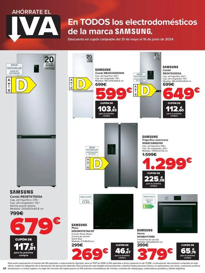 Catálogo de AHÓRRATE EL IVA 24 de mayo al 30 de mayo 2024 - Página 16