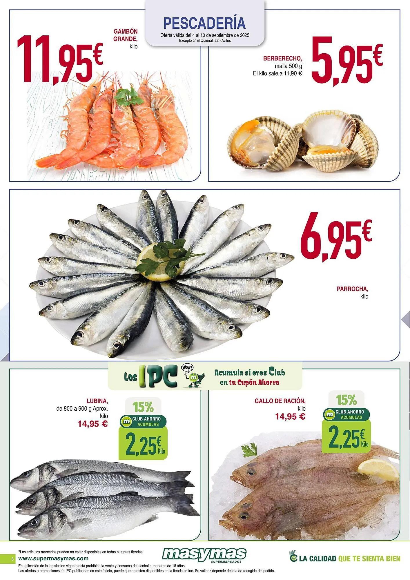 Catálogo de Folleto Masymas 4 de septiembre al 1 de octubre 2025 - Página 6