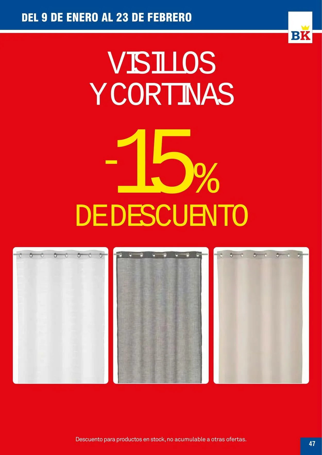 Catálogo de Bricoking Oferta actual 23 de enero al 6 de febrero 2025 - Página 47